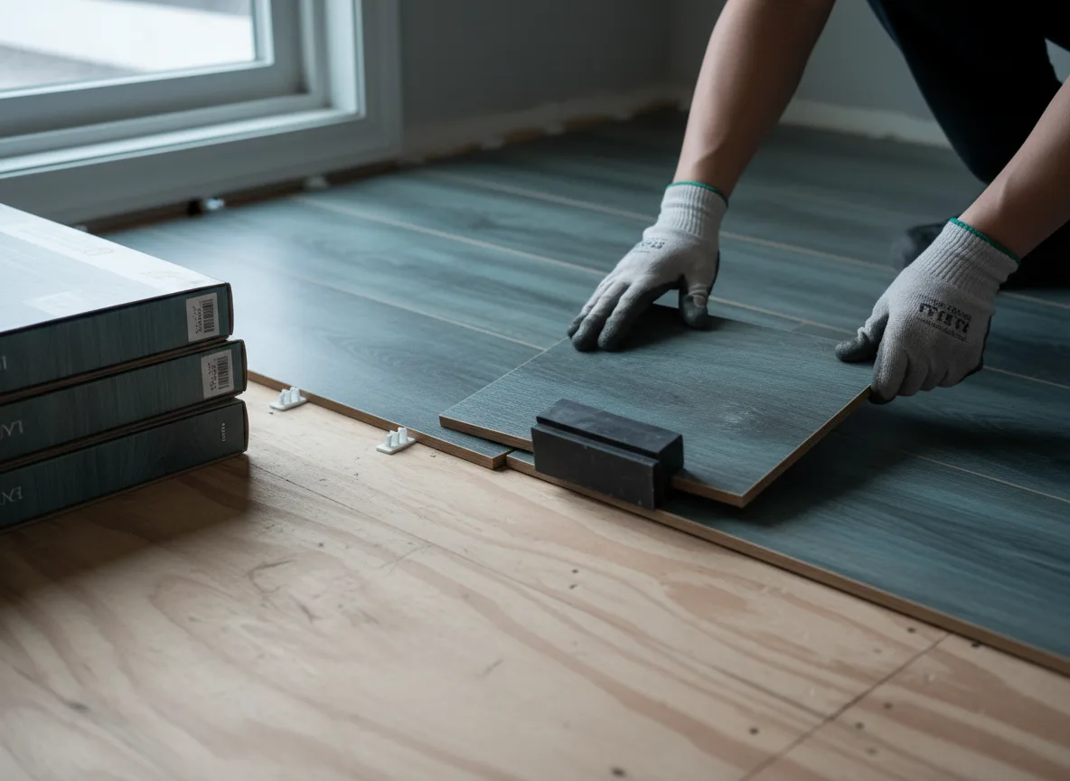Luxury Vinyl Plank Installation company in Little Cedar, IA